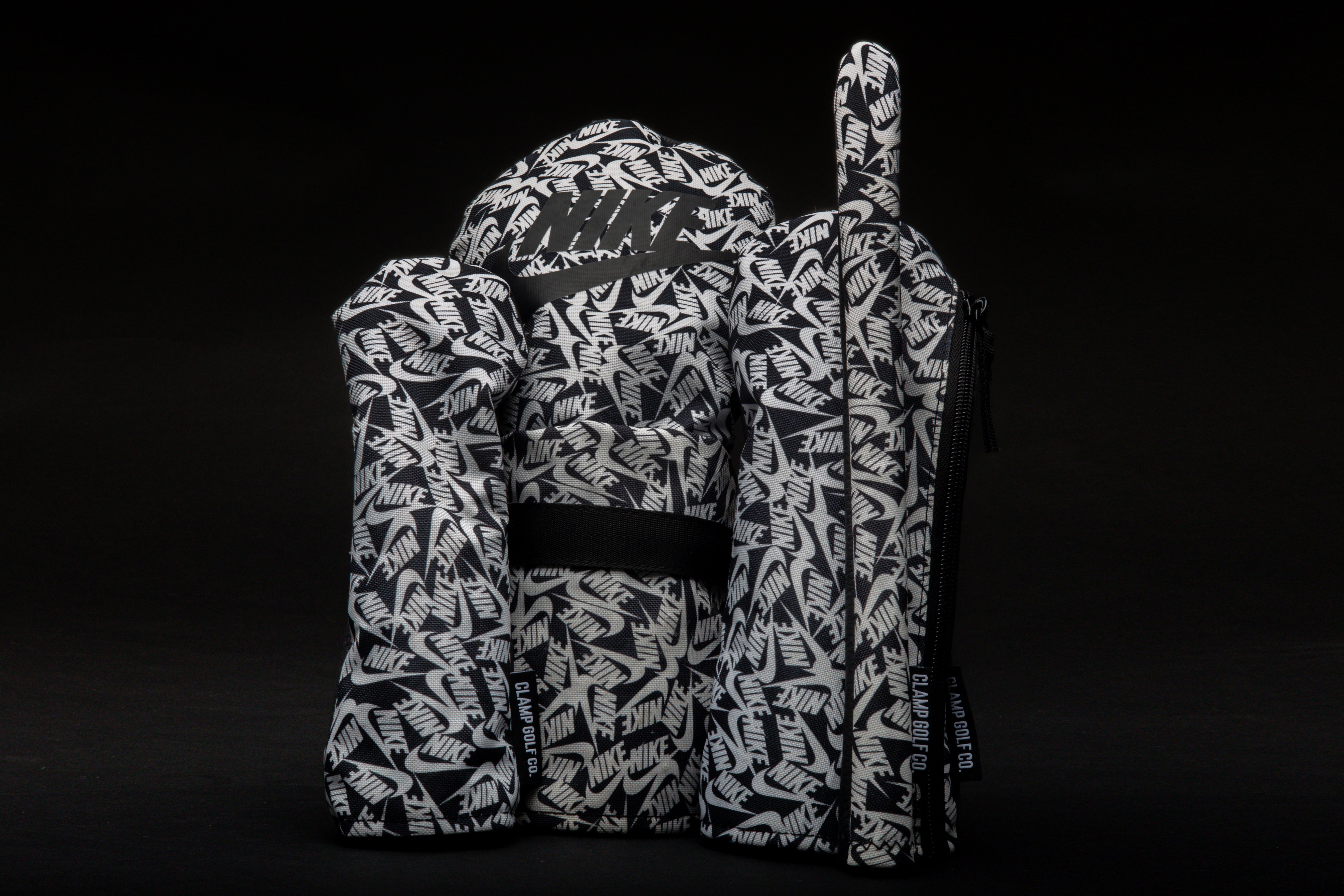Black & White Nike Rework Headcovers