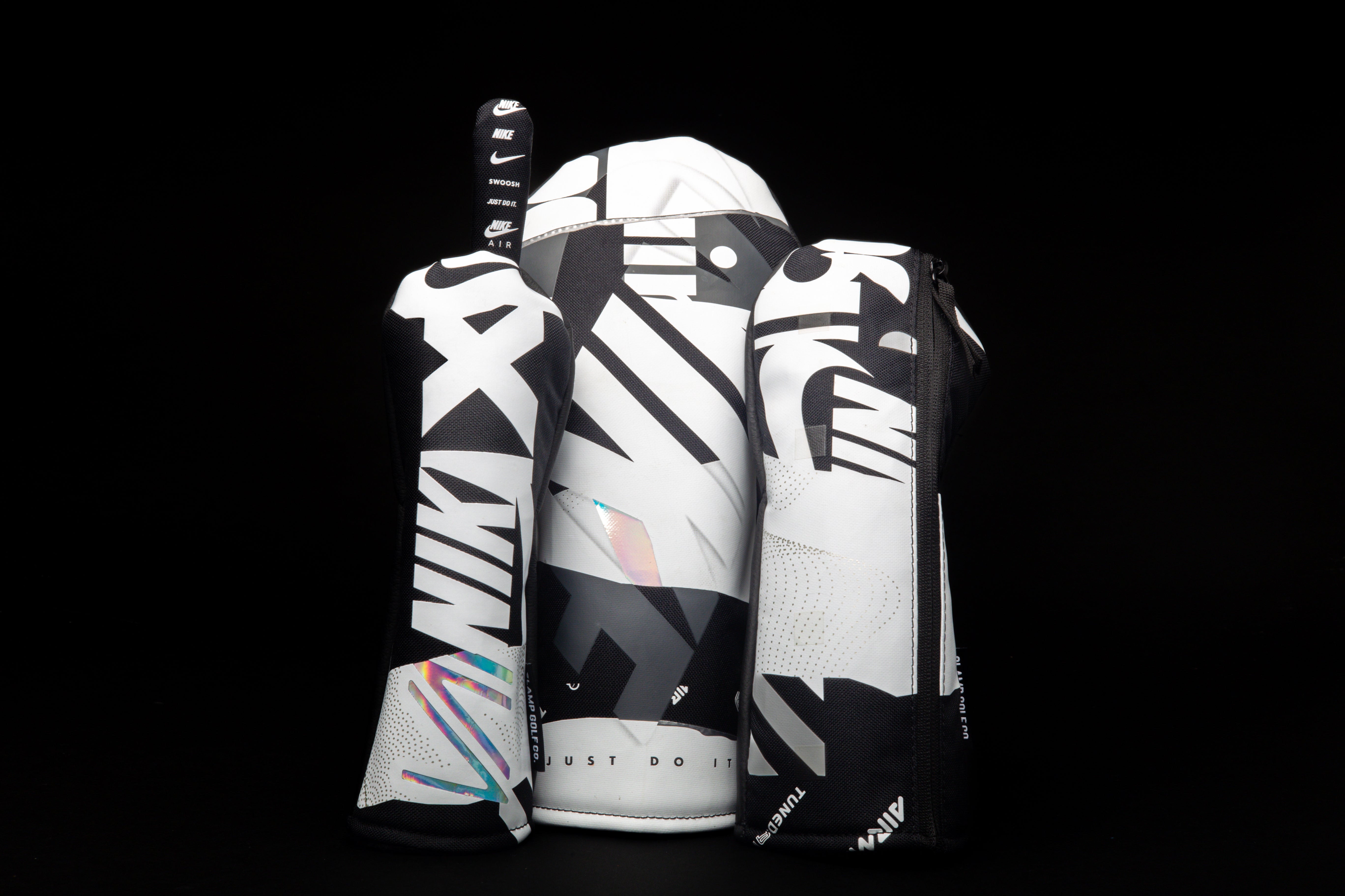 Black & White Nike Rework Headcovers