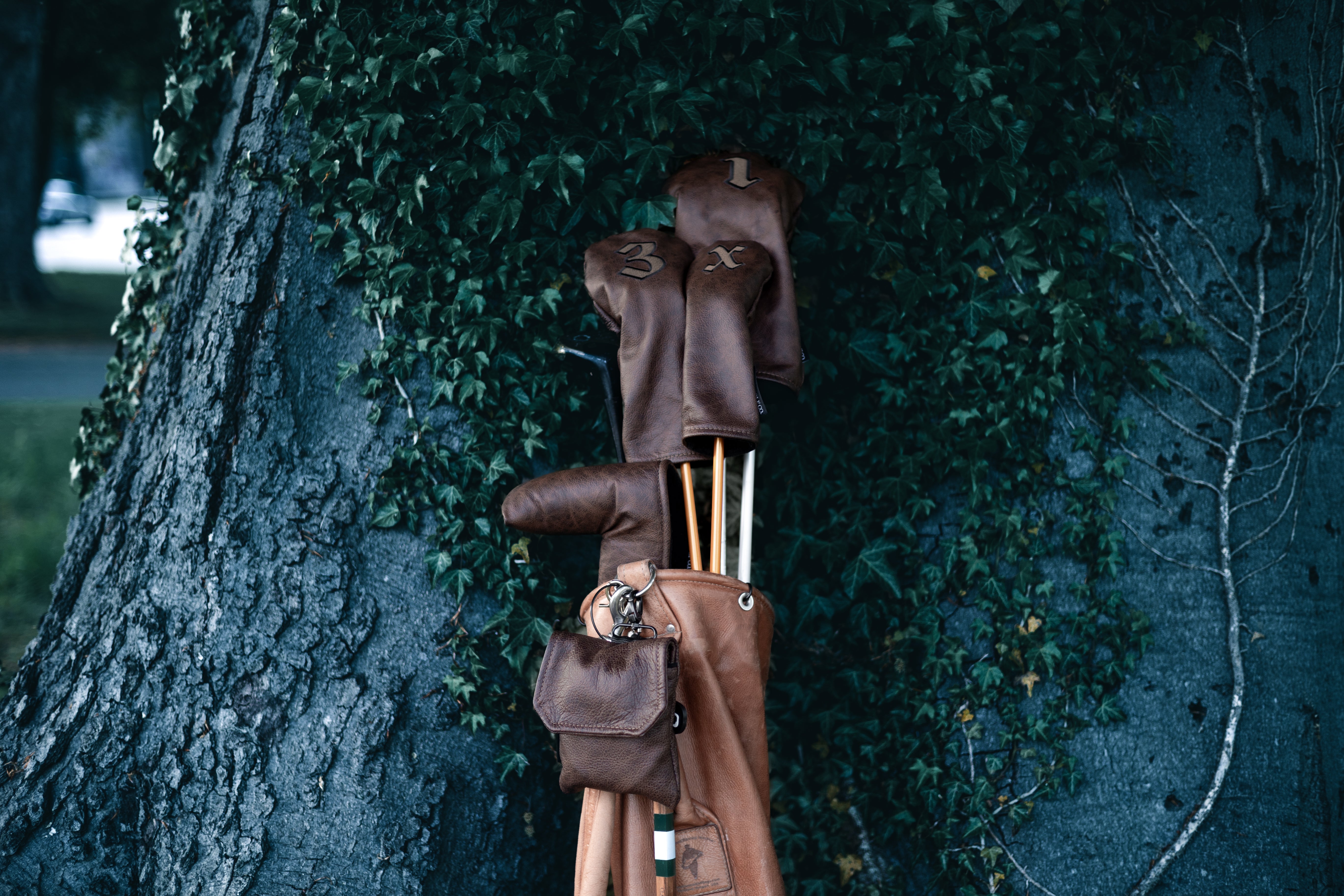 Limited Run Brown Genuine Leather Headcovers