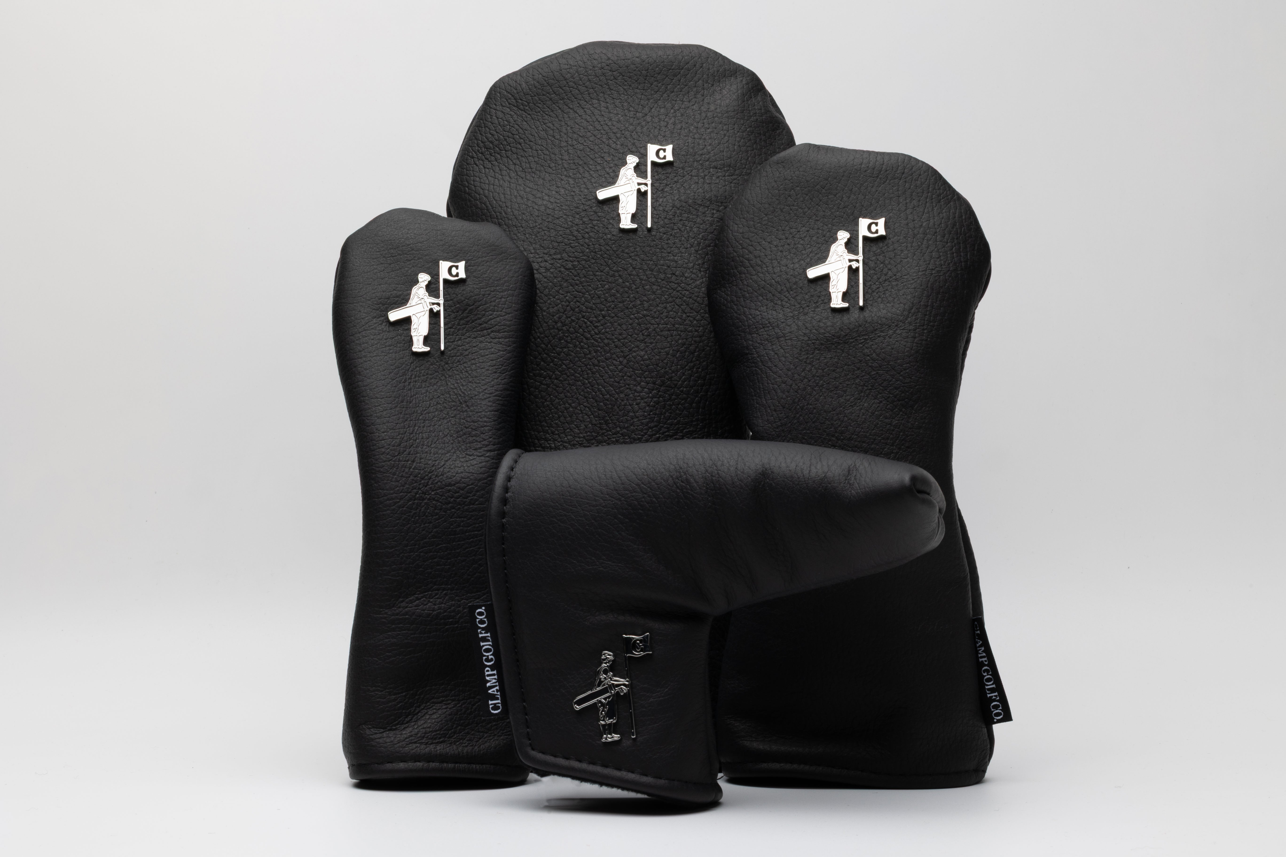 Black Clamp Golf Co. Mascot Headcovers
