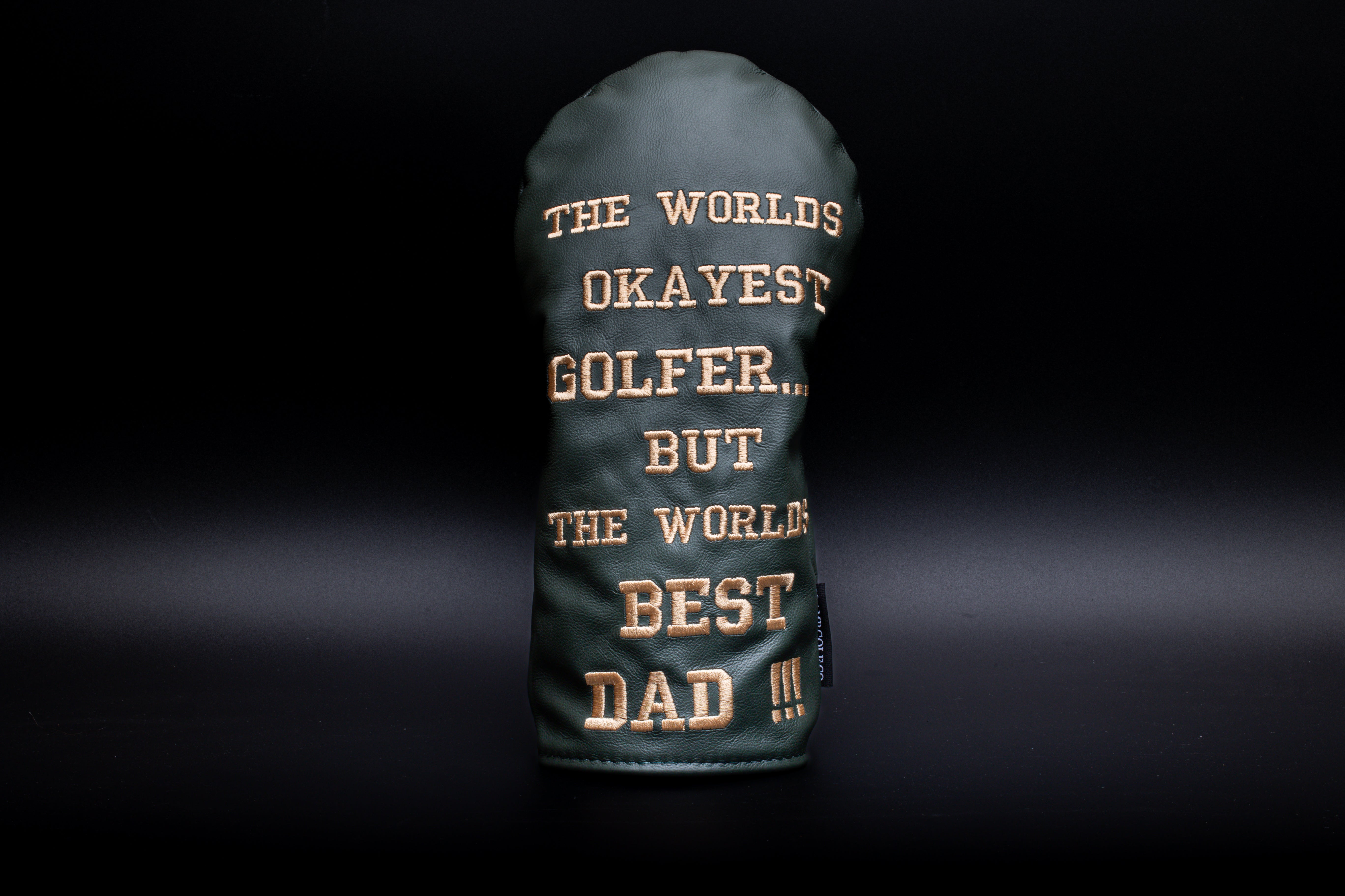 Father's Day headcovers - Worlds okayest golfer