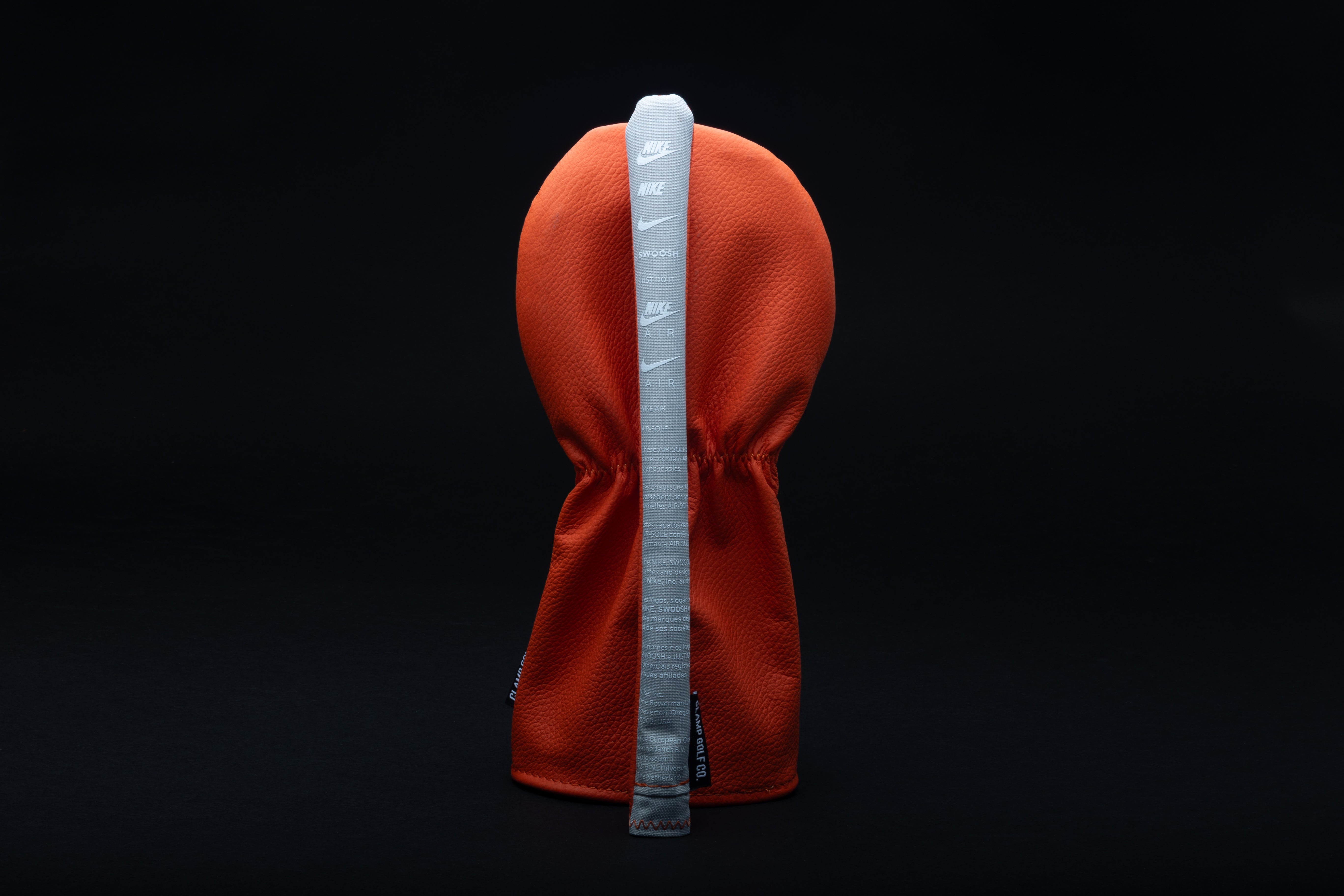 Reworked Grey & Orange Nike Alignment Stick Headcover