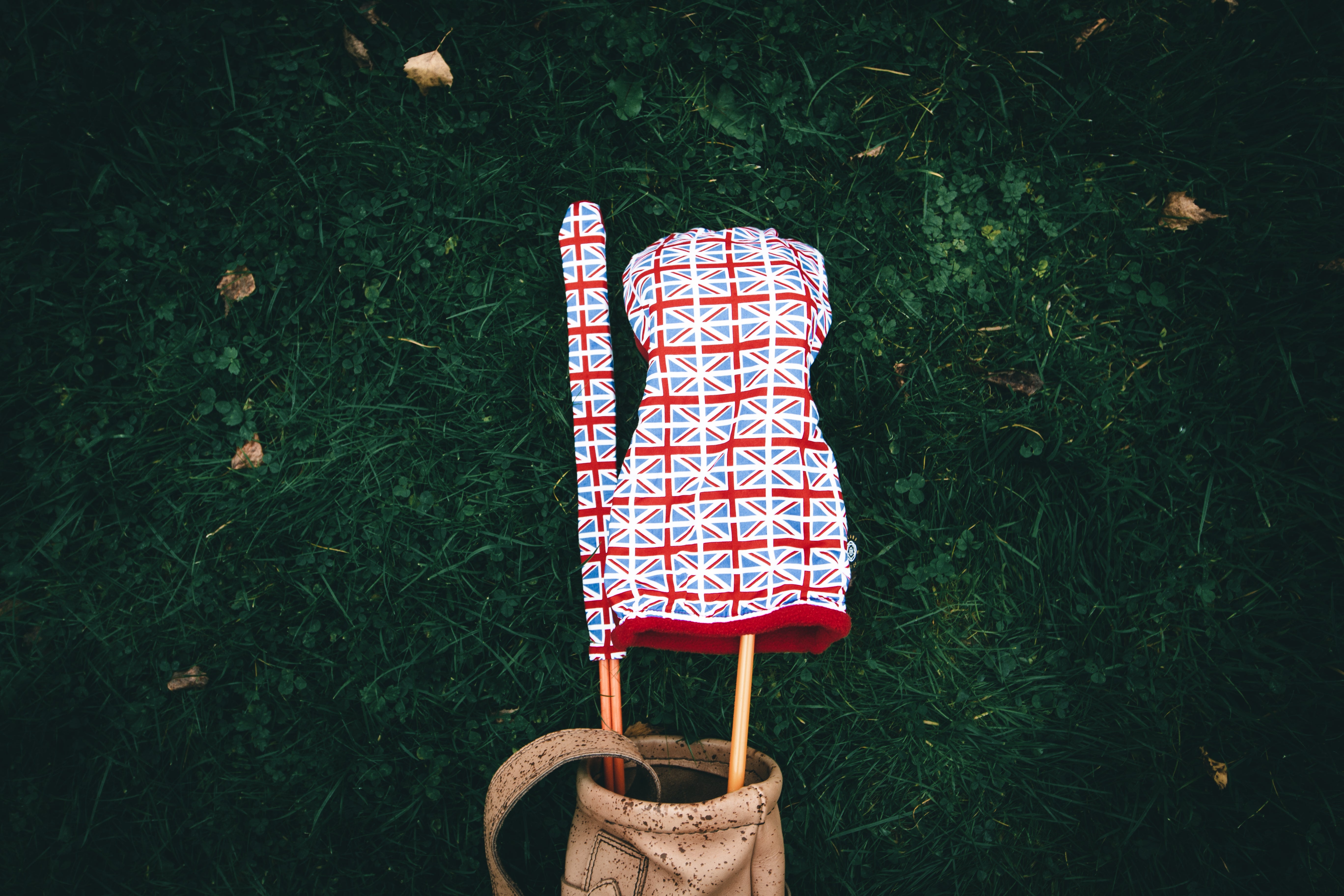 Union Jack style headcovers