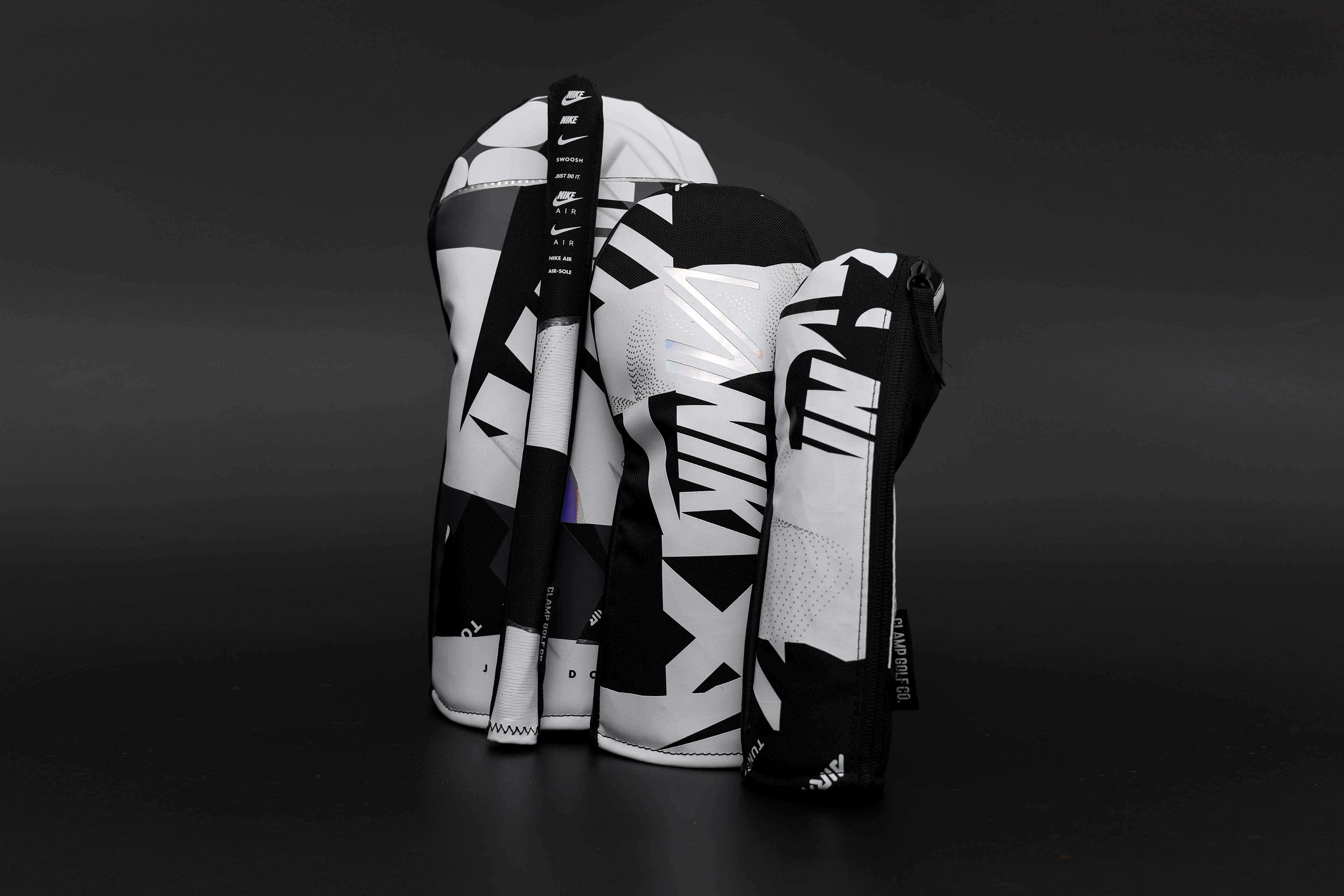 Black & White Nike Rework Headcovers