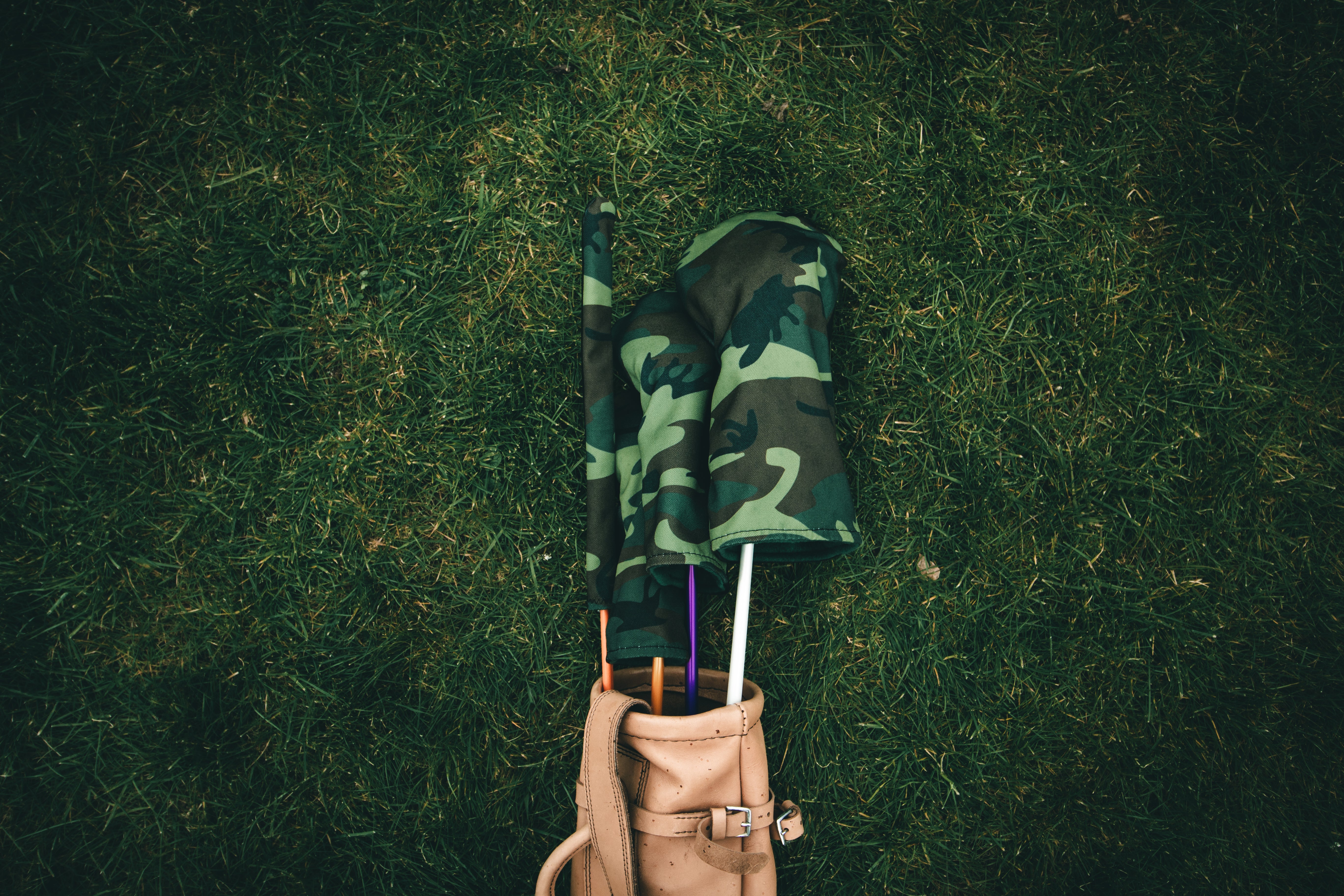 Green Camo Headcovers