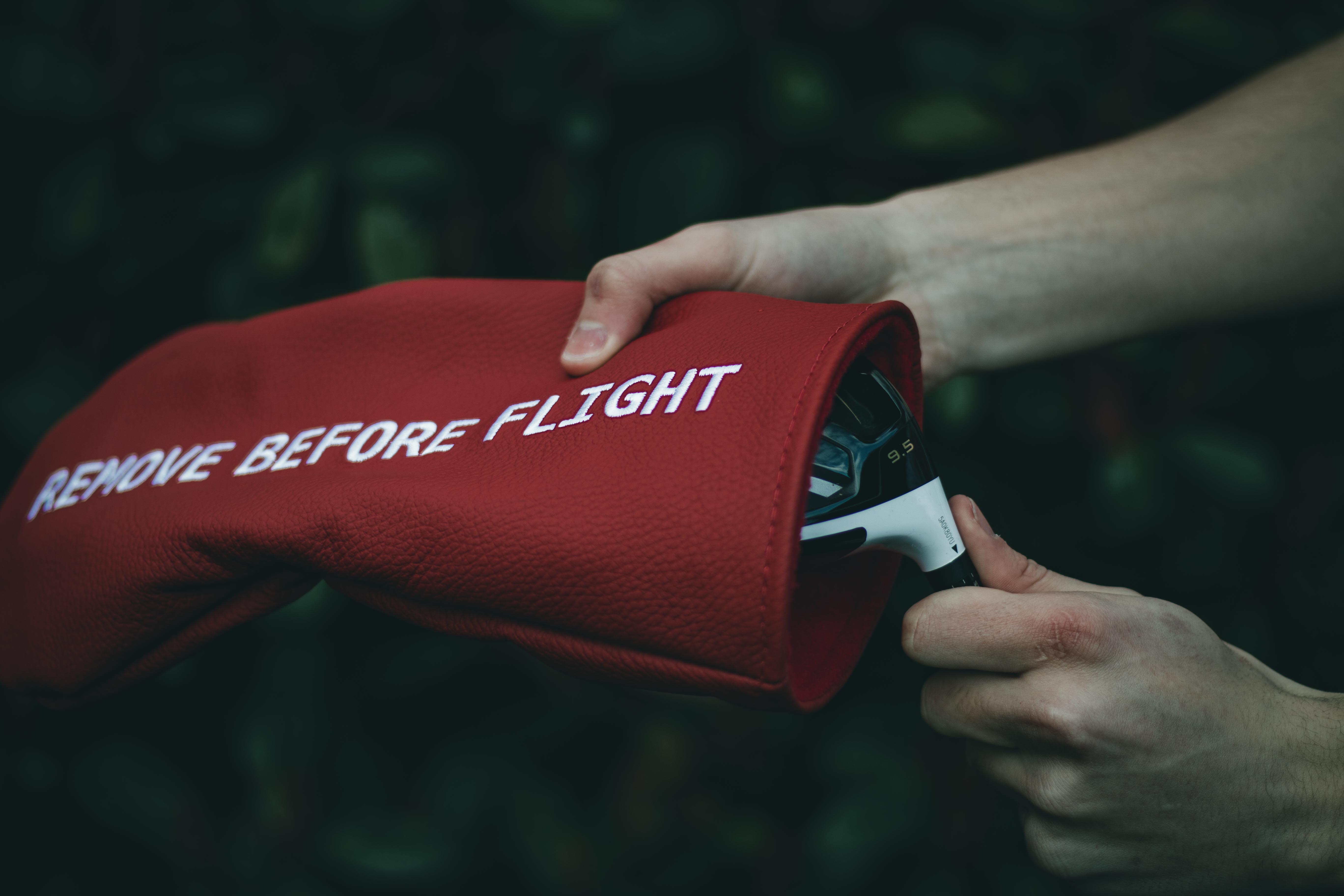 Remove Before Flight Headcover