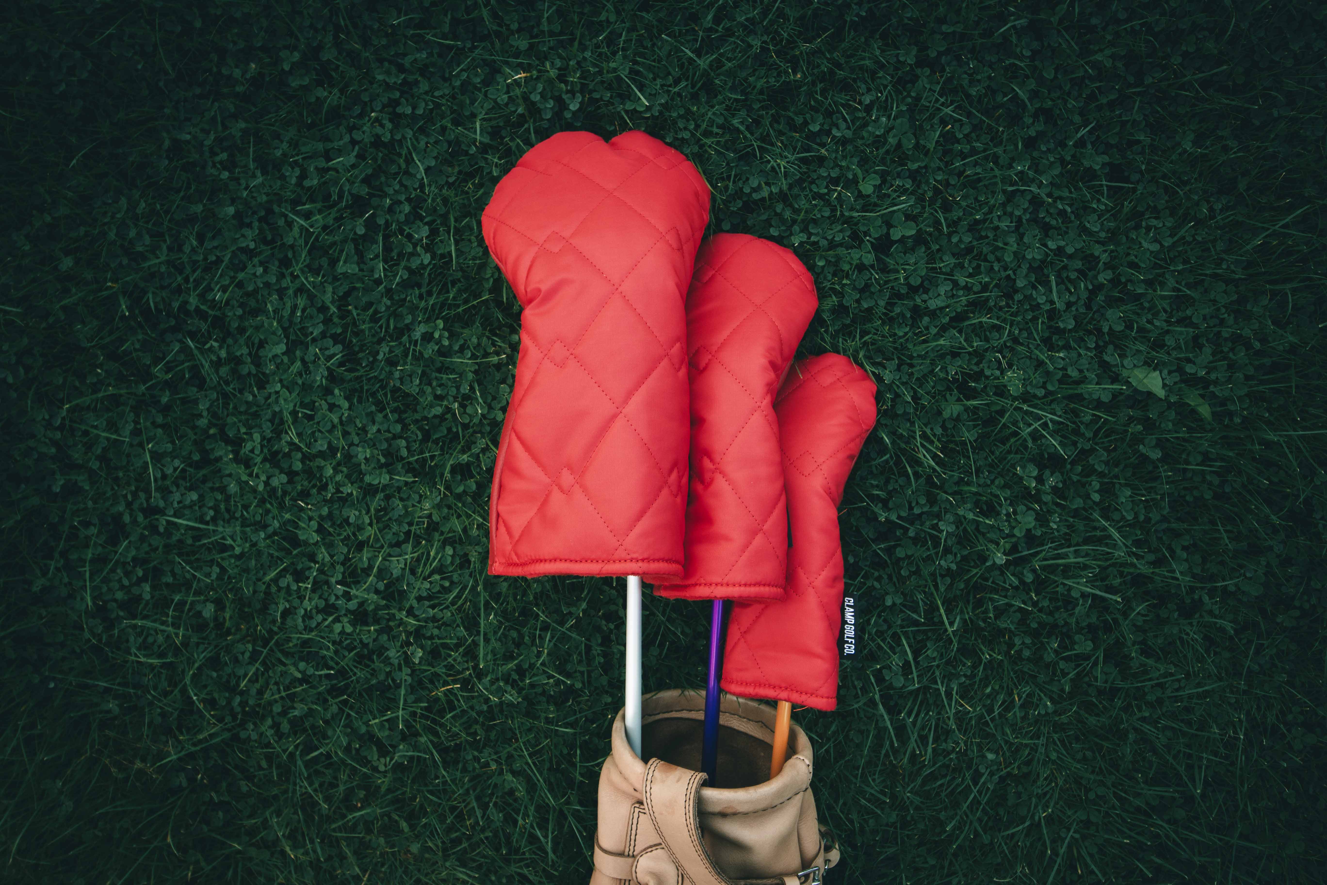 Red Puffer Headcovers