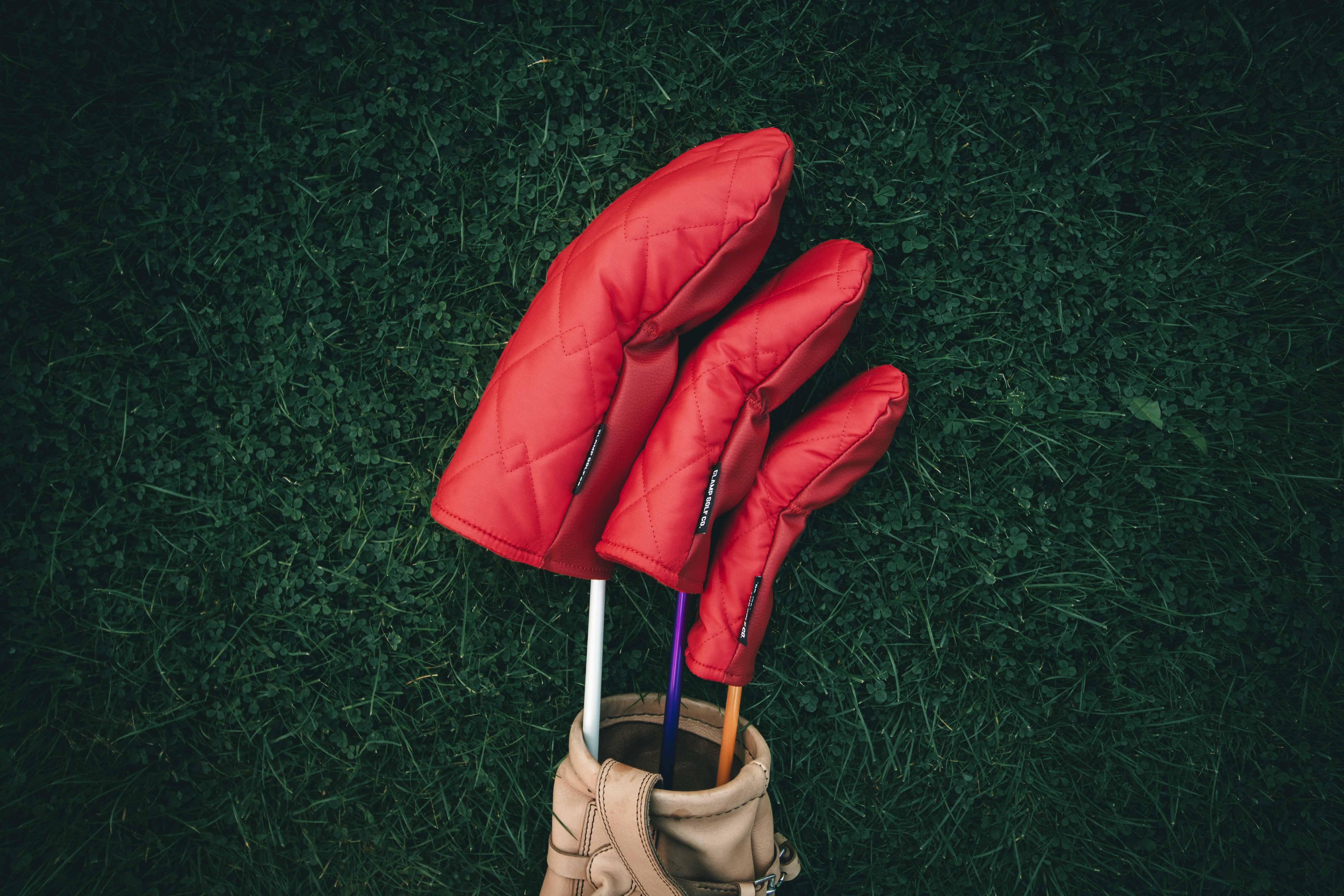 Red Puffer Headcovers