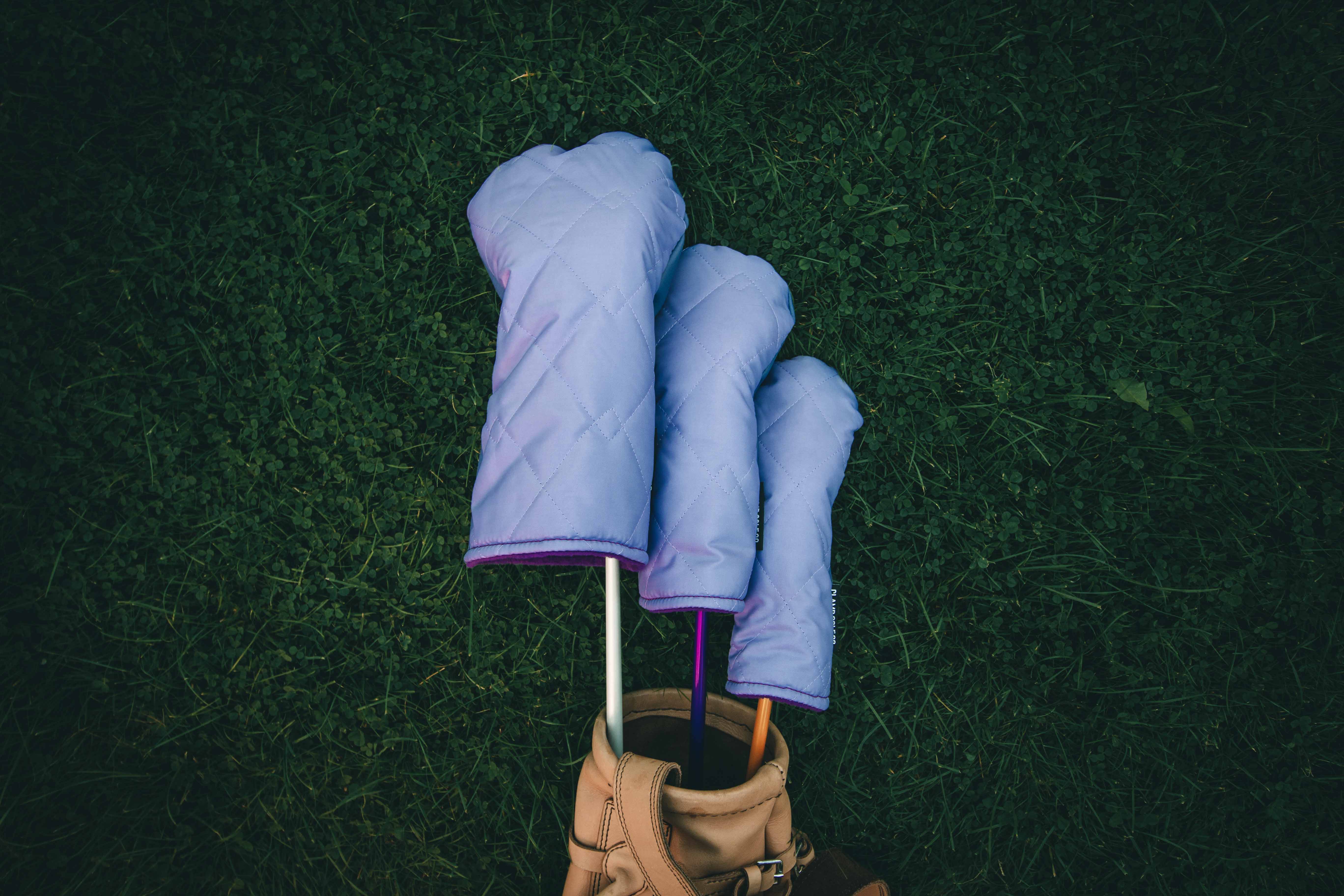Lilac Puffer Headcovers