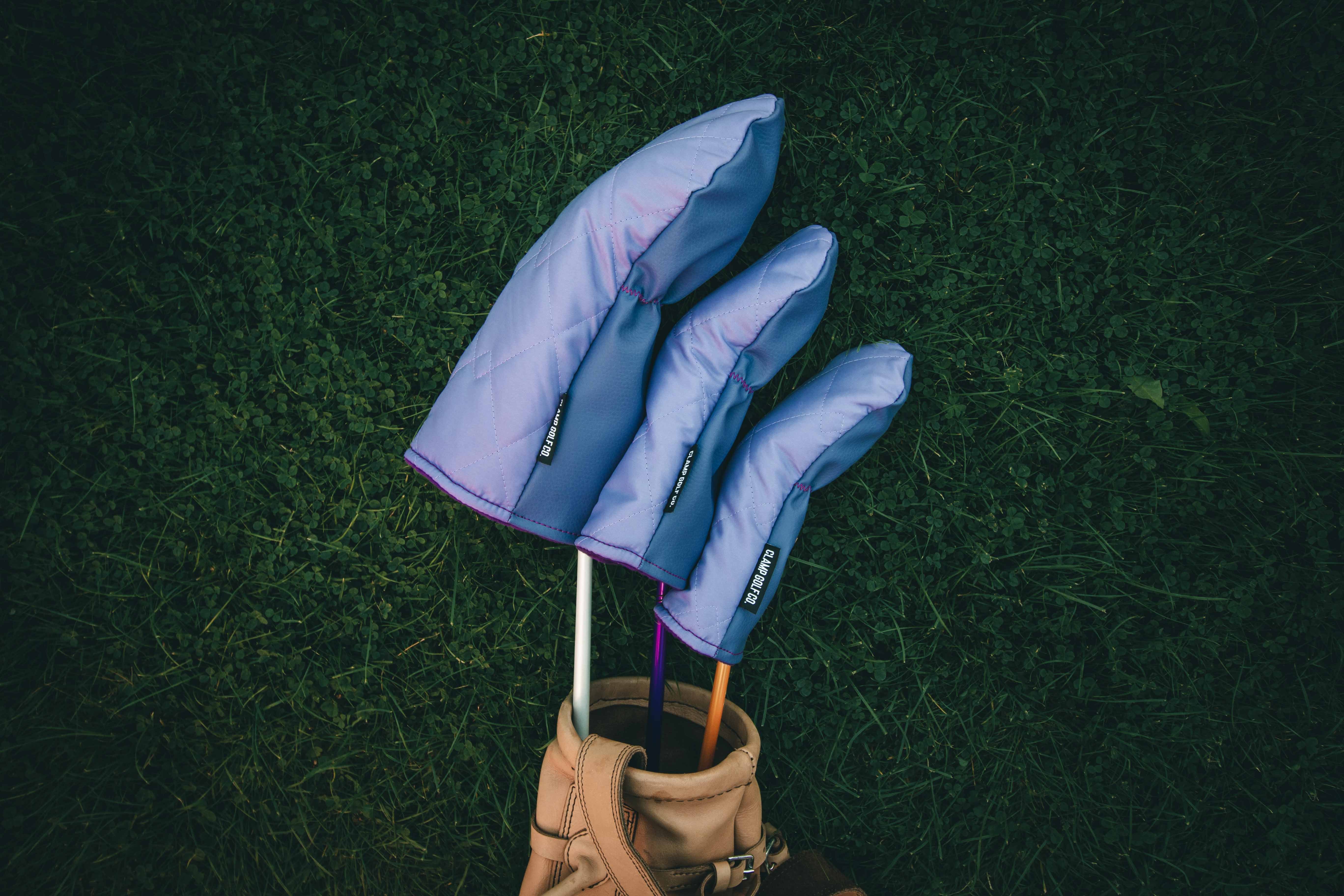 Lilac Puffer Headcovers