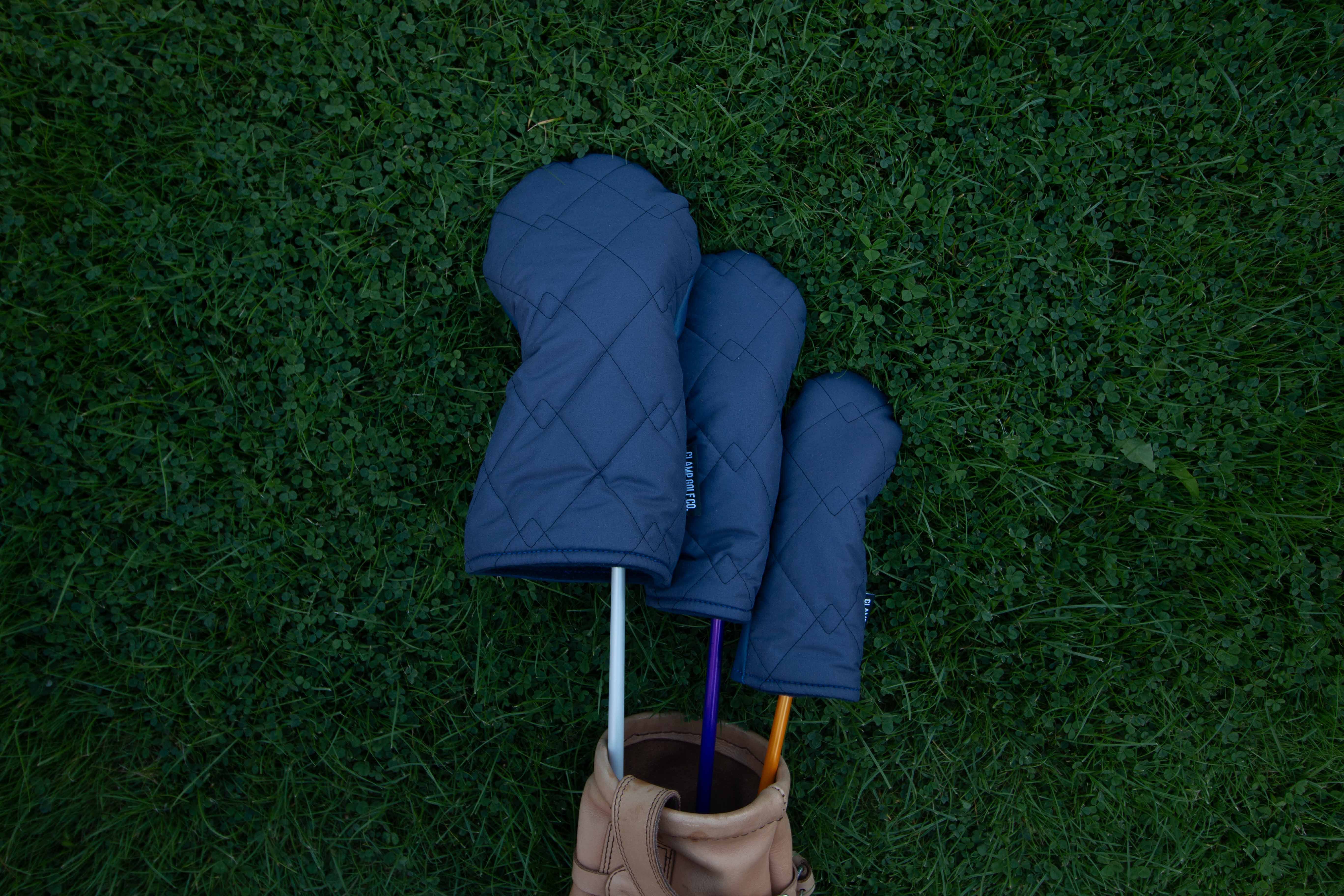 Navy Puffer Headcovers