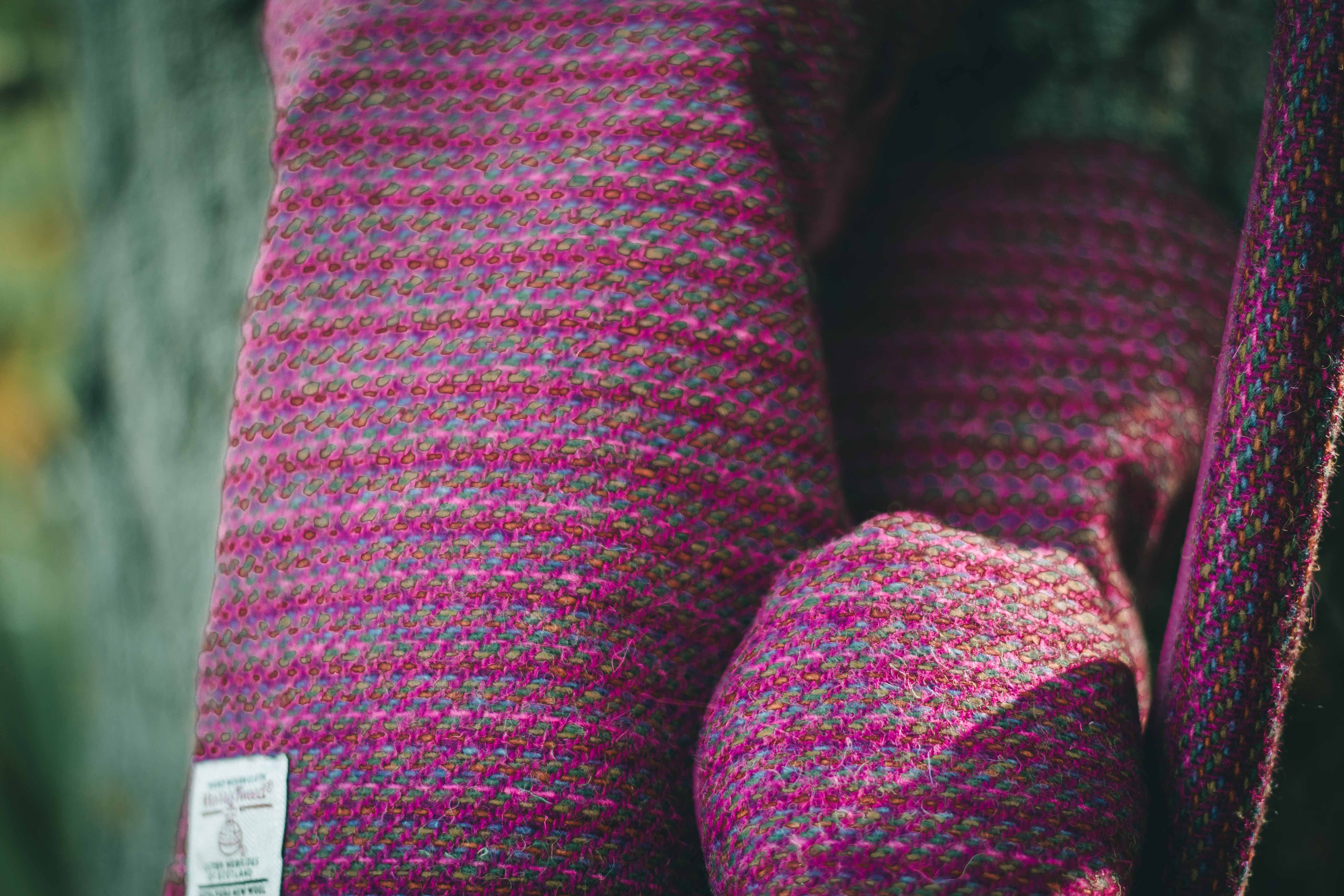 Pink Multi Stripe Harris Tweed® Headcovers