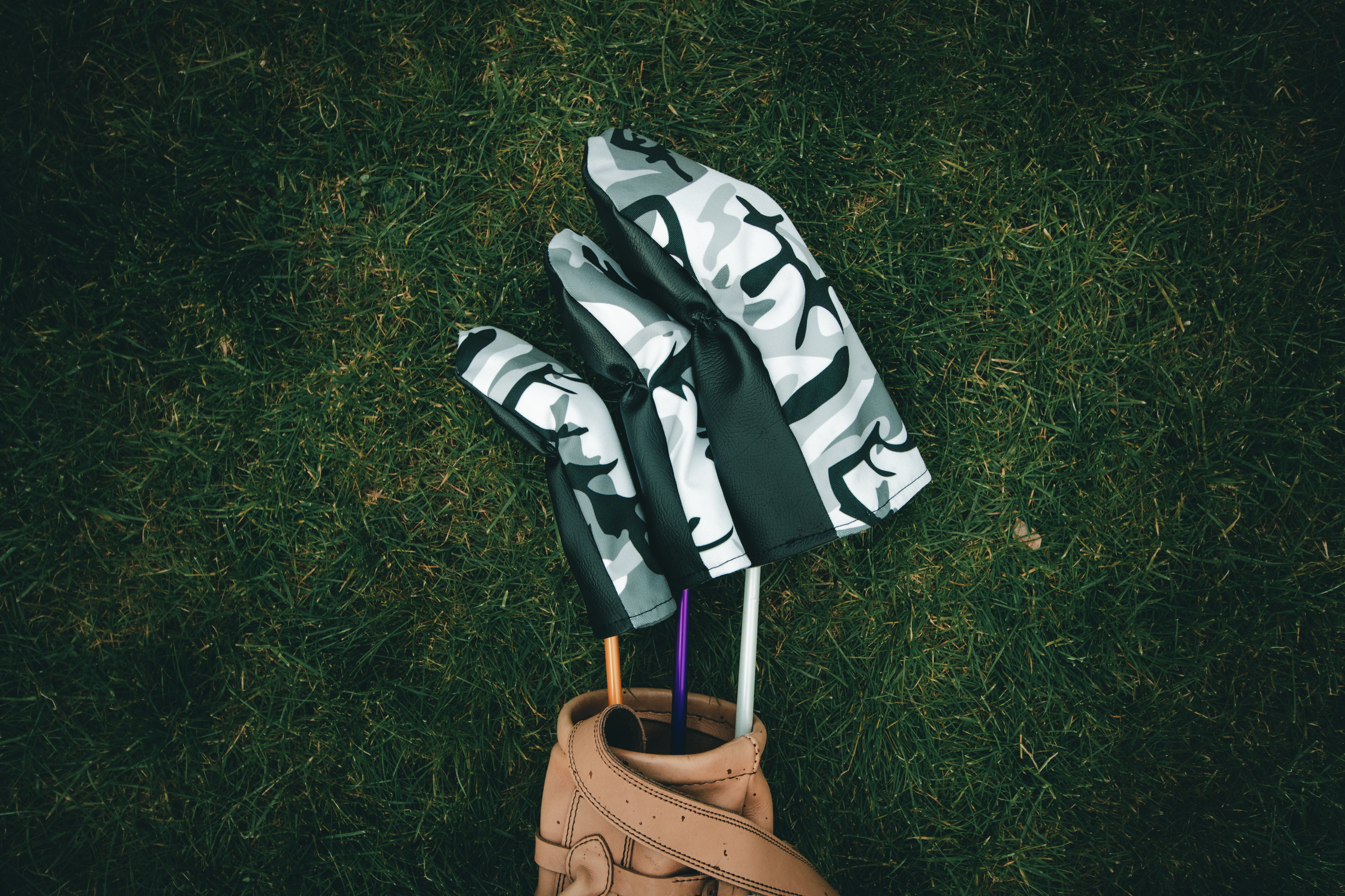 Gray Camo Headcovers