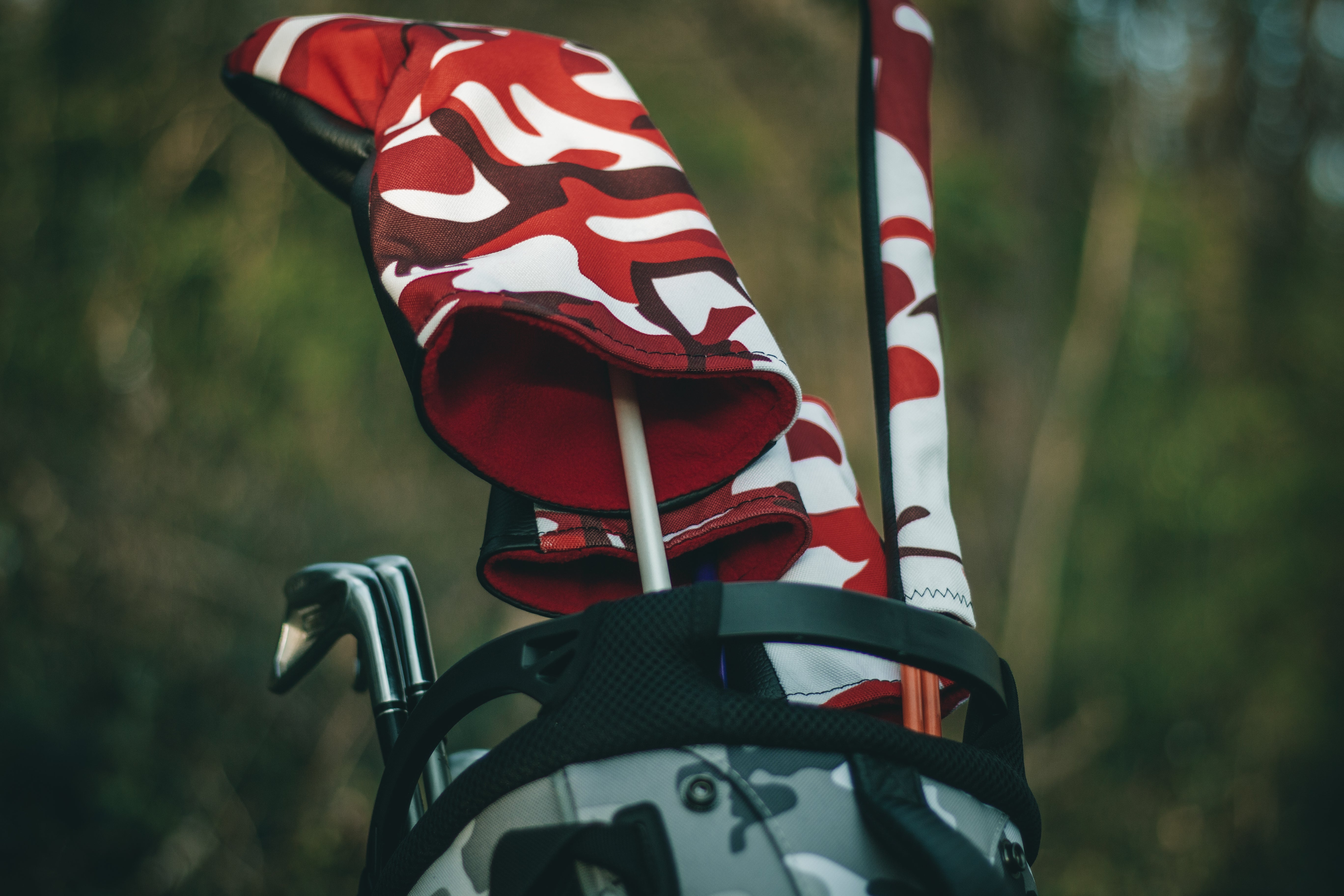 Red Camo Headcovers