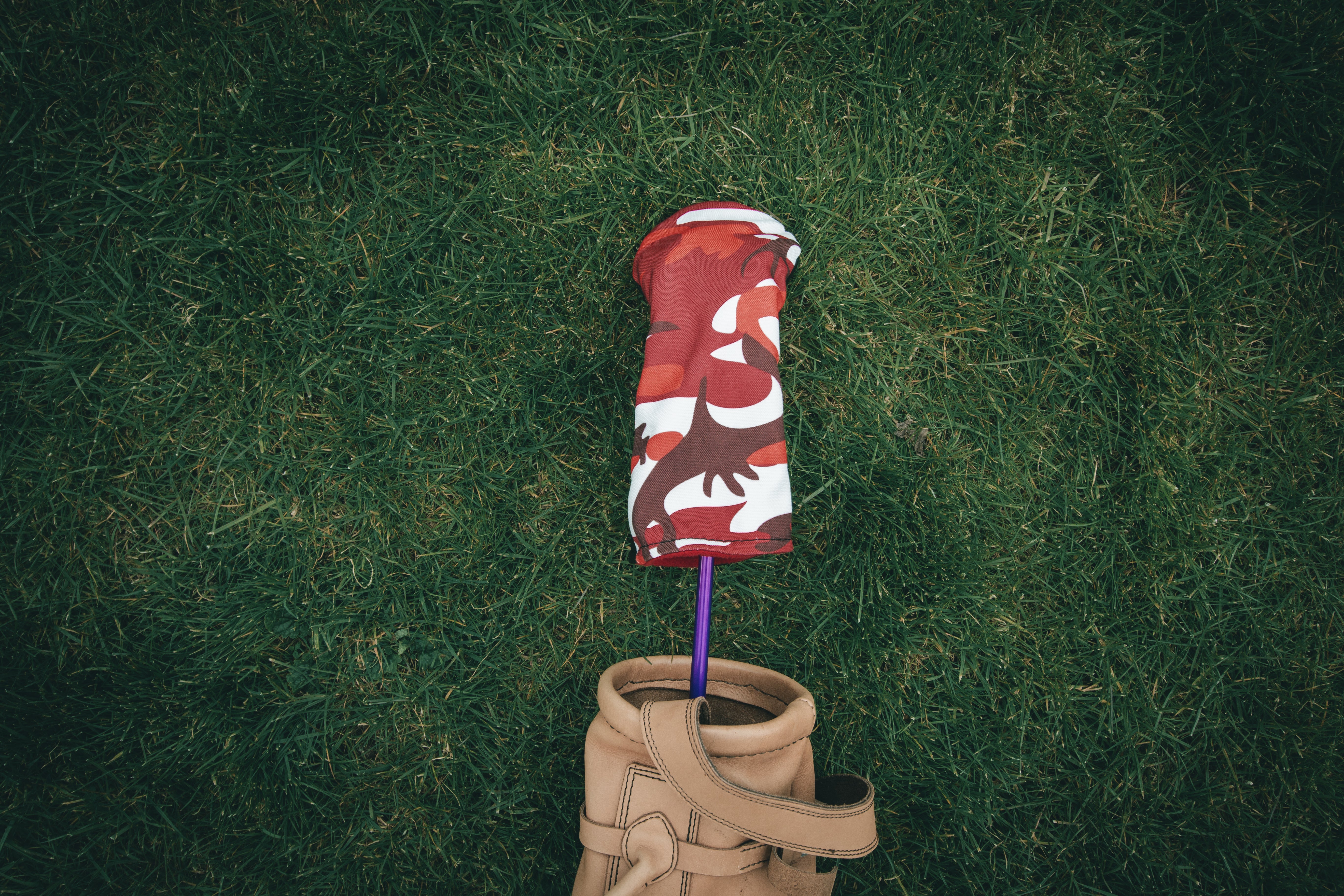 Red Camo Headcovers