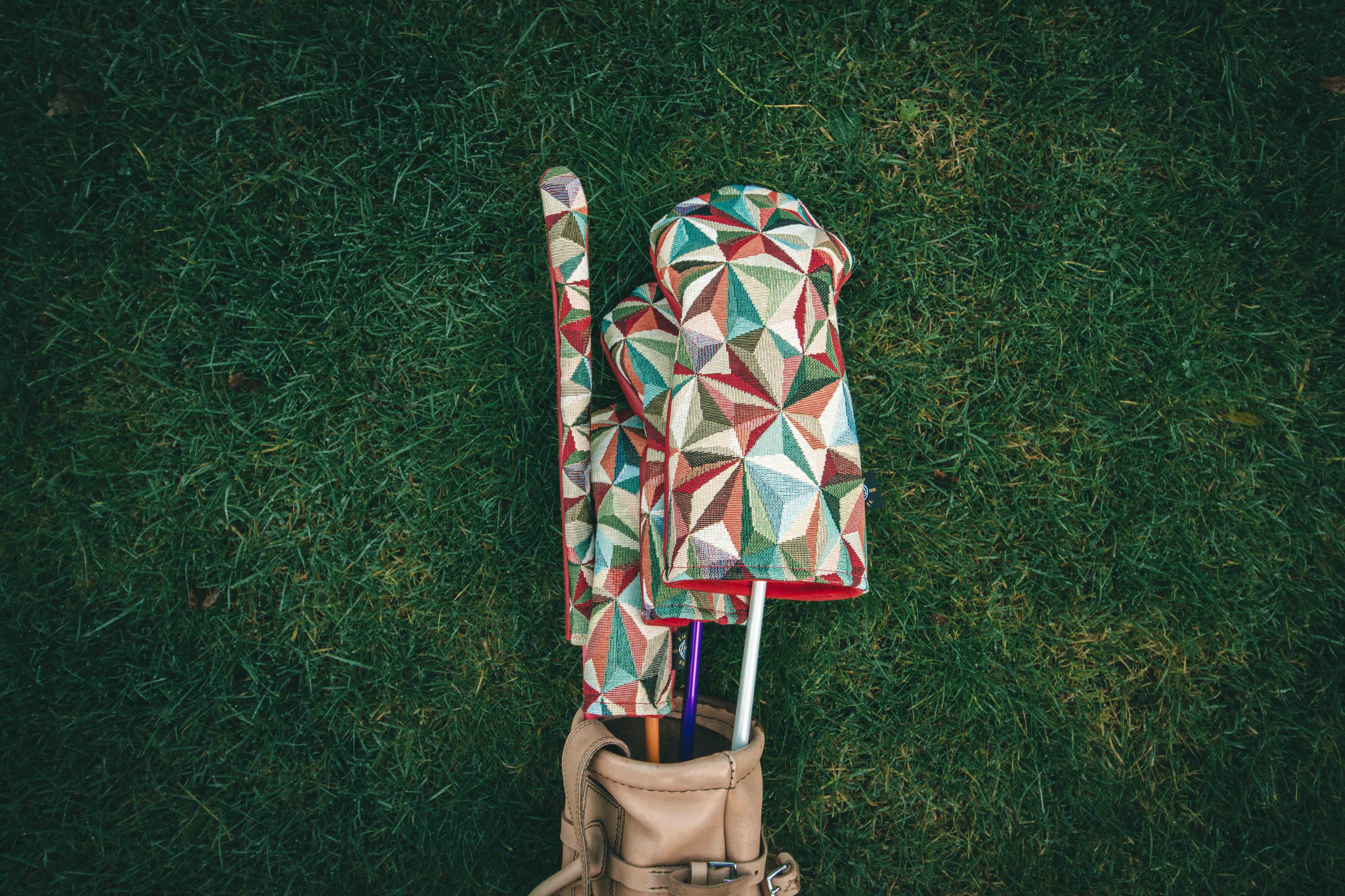 Multi Colour Patterned Headcovers